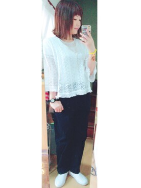 アズ☺︎さん(レディース・159cm)の春コーディネート