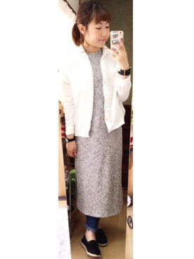 アズ☺︎さん（レディース・159cm）の春コーディネート