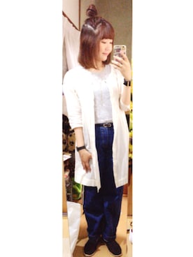 アズ☺︎さん（レディース・159cm）の春コーディネート