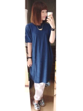 アズ☺︎さん（レディース・159cm）の夏コーディネート