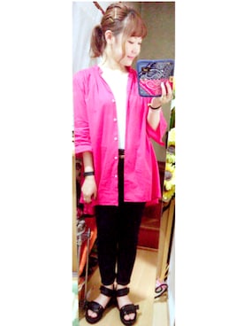 アズ☺︎さん（レディース・159cm）の夏コーディネート