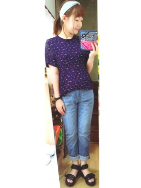 アズ☺︎さん（レディース・159cm）の夏コーディネート