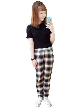 アズ☺︎さん（レディース・159cm）の秋コーディネート