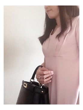 「mimi&roger（ミミアンドロジャー）のアイテム」を使った、mikiさん（レディース・161cm）の夏コーディネート