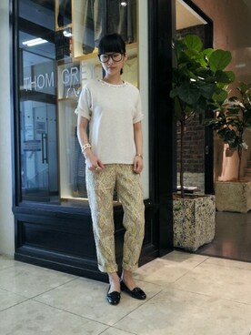 スタッフさんのコーディネート