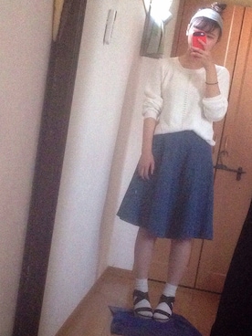 れいなさん（レディース・158cm）の春コーディネート