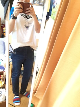 「mercibeaucoup,（メルシーボークー）のアイテム（腕時計）」を使った、かぼちゃさん（メンズ・173cm）の夏コーディネート