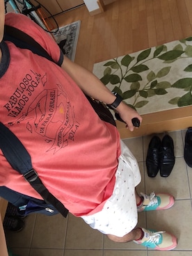 「mercibeaucoup,（メルシーボークー）のアイテム（腕時計）」を使った、かぼちゃさん（メンズ・173cm）の夏コーディネート