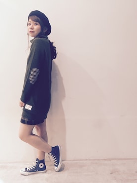 「SEVENDAYS=SUNDAY（セブンデイズサンデイ）のアイテム（チュニック）」を使った、myk127さん（レディース・155cm）の秋コーディネート