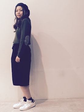 「SEVENDAYS=SUNDAY（セブンデイズサンデイ）のアイテム（チュニック）」を使った、myk127さん（レディース・155cm）の秋コーディネート