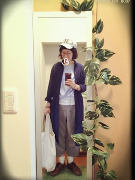 「Headstime（ヘッズタイム）のアイテム」を使った、えちご屋さん（レディース・168cm）の春コーディネート