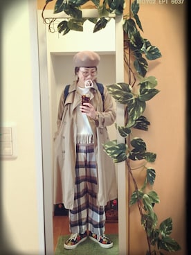 「inmercanto（インメルカート）のアイテム」を使った、えちご屋さん（レディース・168cm）の秋コーディネート