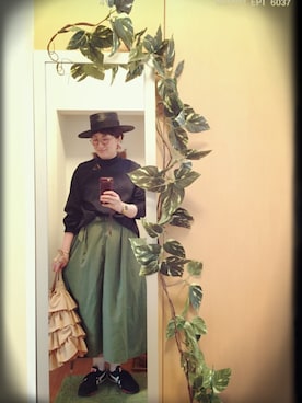 「HEADSTAR（ヘッドスター）のアイテム」を使った、えちご屋さん（レディース・168cm）の春コーディネート