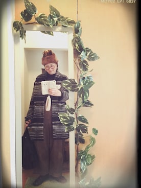 「HEADSTAR（ヘッドスター）のアイテム」を使った、えちご屋さん（レディース・167cm）の冬コーディネート