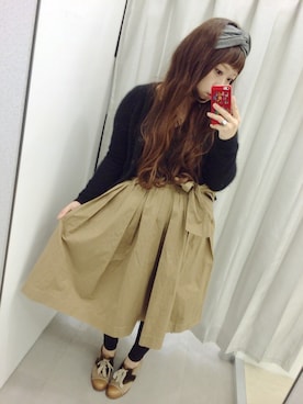 「JUCO.」｜chihiro*さん（レディース・158cm）の秋コーディネート