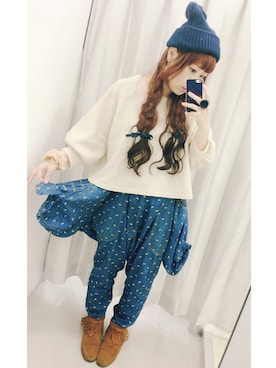 「JUCO.」｜chihiro*さん（レディース・158cm）の冬コーディネート