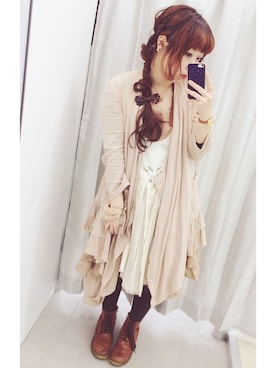 「Crisp」｜chihiro*さん（レディース・158cm）の冬コーディネート