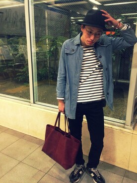 kaneken000さん(メンズ・179cm)の春コーディネート