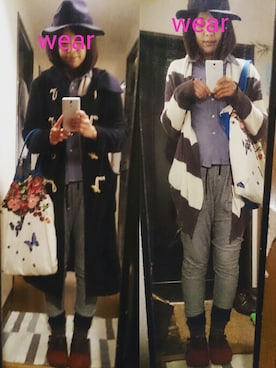 naooon☆さん（レディース・168cm）の冬コーディネート