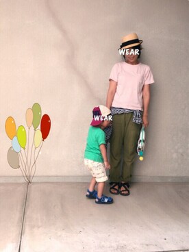 naooon☆さん（キッズ・90cm）の秋コーディネート