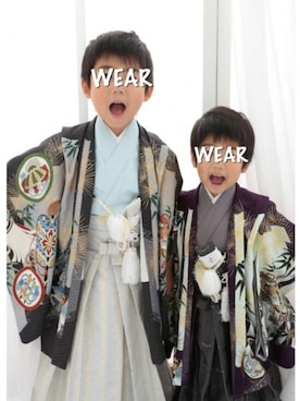「お参り」｜naooon☆さん（キッズ・110cm）の秋コーディネート