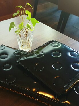 「Wallet COMME des GARCONS（ウォレットコム デギャルソン）のアイテム」を使った、しまださん（メンズ・175cm）の秋コーディネート