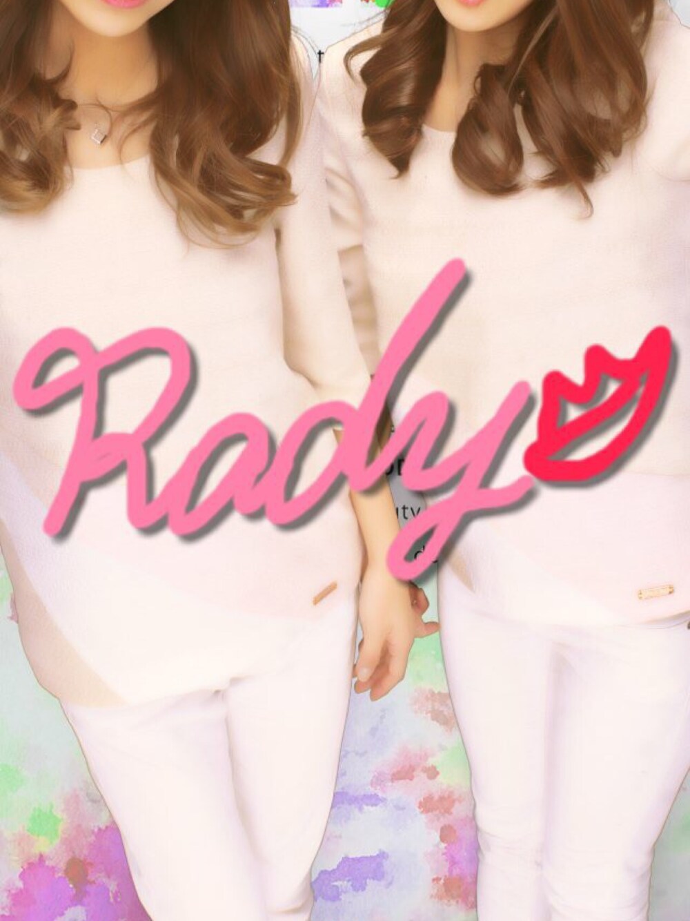 「Radyのアイテム（トップス、ピンク系）」を使った、SATSUKIさん（レディース・162cm）の春コーディネートの1枚目の写真
