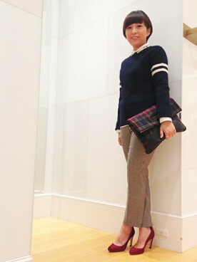 川崎さんのコーディネート