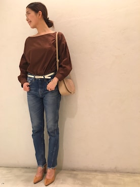 Ayano Fujitaさん(レディース・165cm)の夏コーディネート