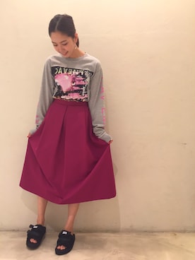 Ayano Fujitaさん(レディース・165cm)の夏コーディネート