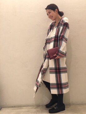 Ayano Fujitaさん（レディース・165cm）の冬コーディネート