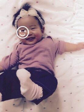 「CELEC（セレク）のアイテム」を使った、M♡Nさん（キッズ・90cm）の冬コーディネート