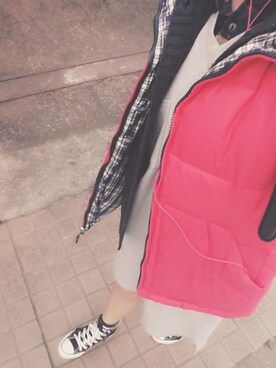 鈴花さん（レディース・156cm）の冬コーディネート