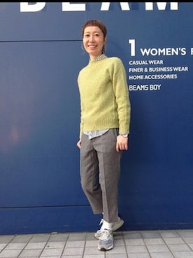 にーなさん（レディース・162cm）の冬コーディネート