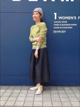 にーなさん（レディース・162cm）の冬コーディネート