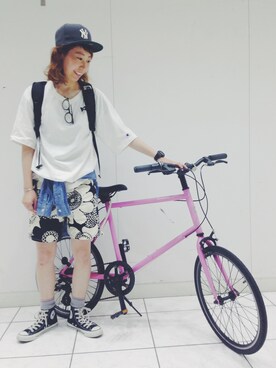 にーなさん（レディース・162cm）の夏コーディネート