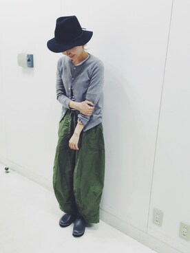 にーなさん（レディース・162cm）の秋コーディネート