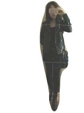 「H&M（エイチ・アンド・エム）のアイテム（ドラムバッグ）」を使った、Yulian さん（レディース・162cm）の秋コーディネート