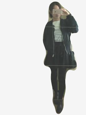 「stradivarius（ストラディバリウス）のアイテム（その他アウター）」を使った、Yulian さん（レディース・162cm）の秋コーディネート