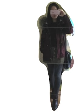 「H&M（エイチ・アンド・エム）のアイテム（ドラムバッグ）」を使った、Yulian さん（レディース・162cm）の秋コーディネート