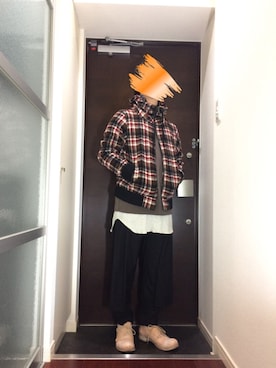 「Avail（アベイル）のアイテム（ジャケット/アウター）」を使った、だぁ!だぁ!だぁ!さん（メンズ・170cm）の秋コーディネート