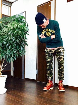 ishoneさん(メンズ・169cm)の冬コーディネート