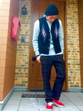 「アイテム（福袋/福箱）」を使った、ishoneさん（メンズ・169cm・30代）の春コーディネート
