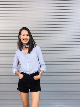 「necktie」｜Vivianeさん（レディース・170cm）の秋コーディネート