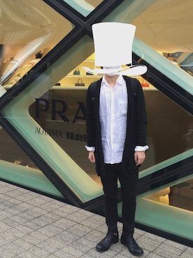 きつね顔さん（メンズ・173cm）の春コーディネート