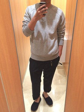 きつね顔さん（メンズ・173cm）の春コーディネート