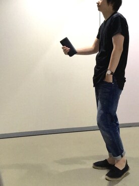 きつね顔さん（メンズ・173cm）の夏コーディネート