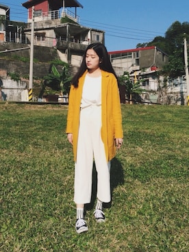 「CONVERSE（コンバース）のCONVERSE コンバース ジャック パーセル / JACK PURCEL（スニーカー）」を使った、WeiHsuanさん（レディース・162cm）の冬コーディネート