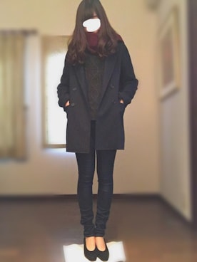 「LANCEL（ランセル）のアイテム（シューズ）」を使った、ぽんきちさん（レディース・160cm）の秋コーディネート