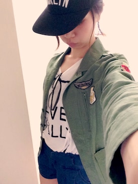 chiihiirooさん（レディース・161cm）の春コーディネート